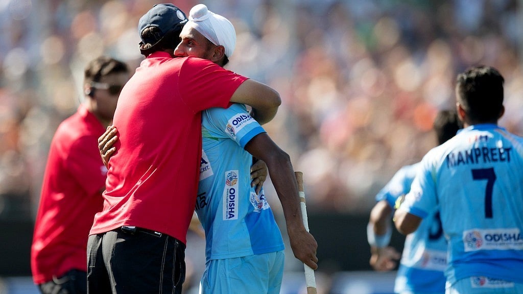India scored through Mandeep Singh in the 47th minute from a penalty corner rebound.
