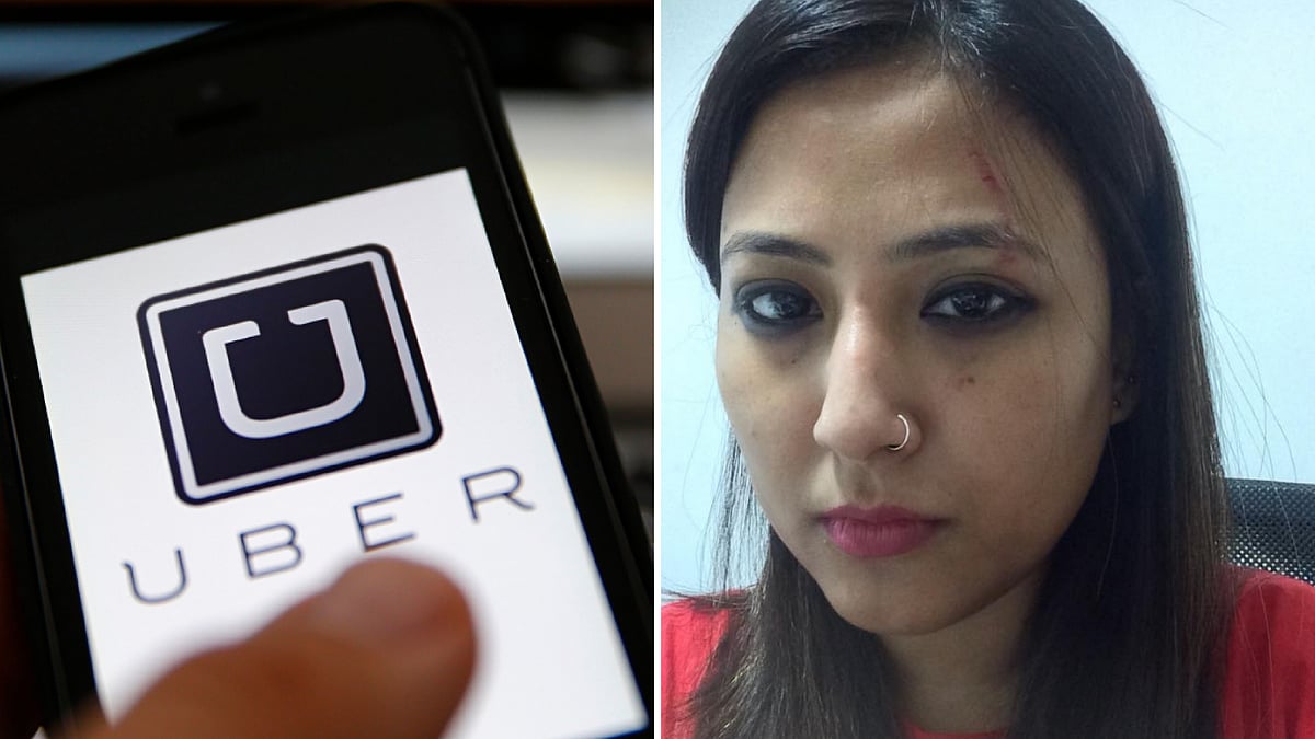 In a series of tweets, Ushnota Paul posted photos of her injury, and accused her co-passenger of racism and assault.