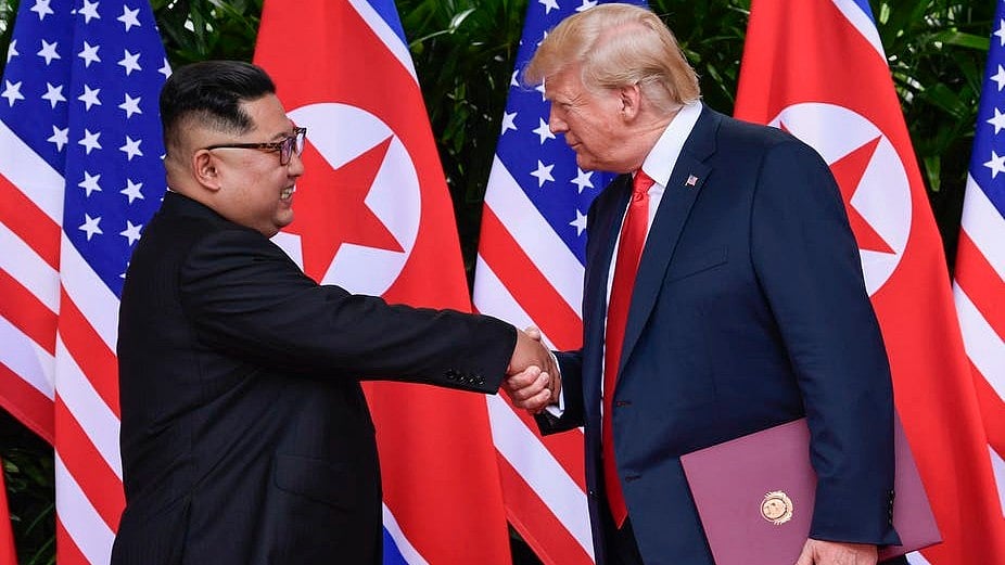 North Korea leader Kim Jong Un and US President Donald Trump shake hands.<a href="mailto:?subject=Summit%20with%20Kim%20is%20boosting%20Trump%27s%20confidence%20%E2%80%93%20that%20might%20not%20be%20a%20good%20thing%20%E2%80%94%20The%20Conversation&body=Hi.%20I%20found%20an%20article%20that%20you%20might%20like%3A%20%22Summit%20with%20Kim%20is%20boosting%20Trump%27s%20confidence%20%E2%80%93%20that%20might%20not%20be%20a%20good%20thing%22%20%E2%80%94%20http%3A%2F%2Ftheconversation.com%2Fsummit-with-kim-is-boosting-trumps-confidence-that-might-not-be-a-good-thing-97984"><i><br></i></a>