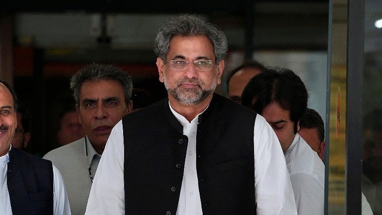 Former Pakistan’s PM Shahid Khaqan Abbasi.