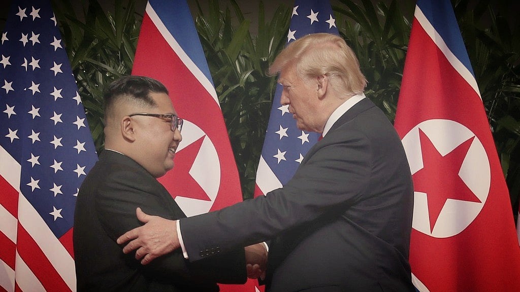 The sitting leaders of the US, the world’s largest superpower, and North Korea, an international pariah, have met for the first time.