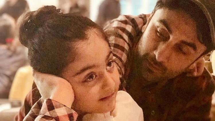 Ranbir Kapoor with his niece, Samara. (Photo Courtesy: Instagram)