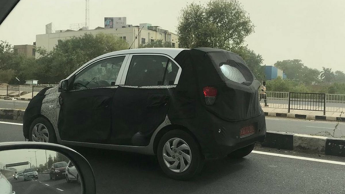 The Hyundai test mule that can very well be the next Santro.