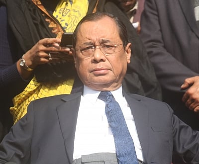 Justice Ranjan Gogoi. (Photo: Bidesh Manna/IANS)