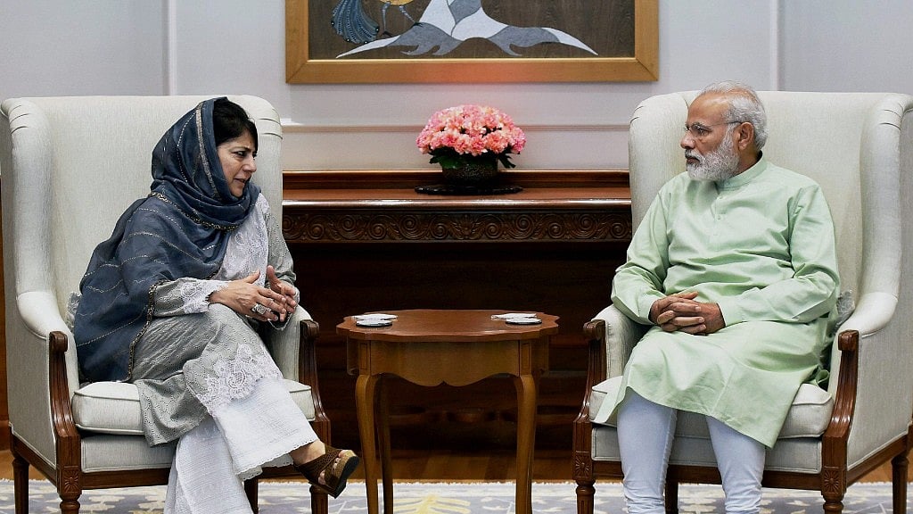 BJP ends alliance with PDP in J&amp;K. Mehbooba Mufti steps down as CM