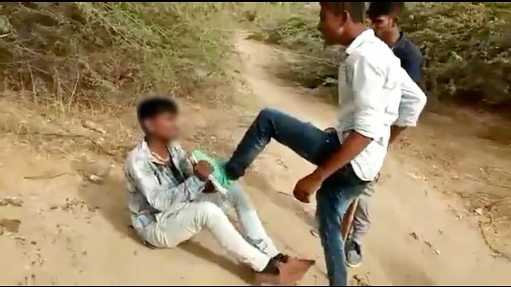 The Dalit boy was thrashed by four boys who asked him about his caste. 