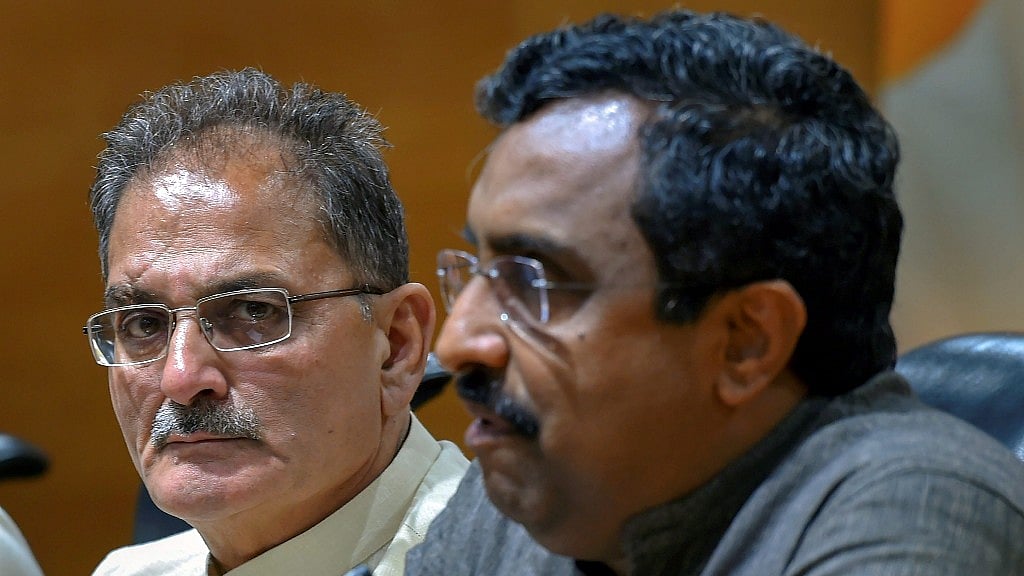 ‘Alliance with the PDP had become untenable’, claims BJP’s Ram Madhav