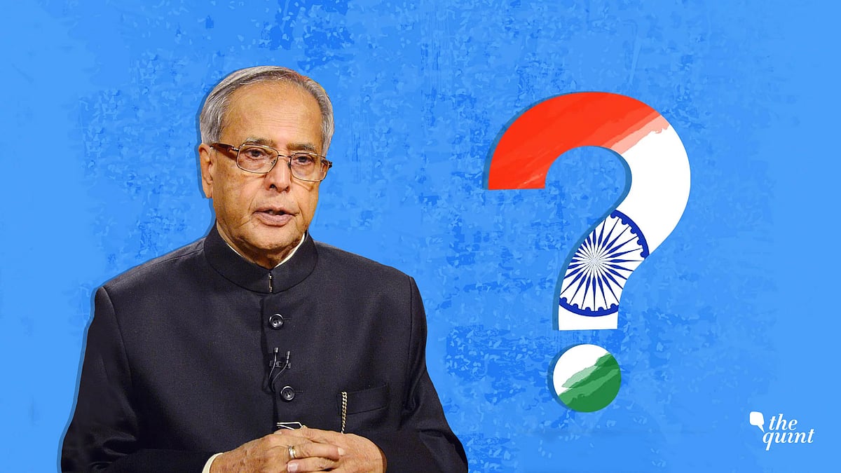 Image of former President Pranab Mukherjee used for representational purposes.