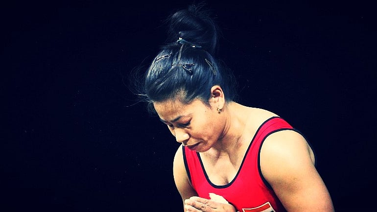 File photo of Sanjita Chanu.