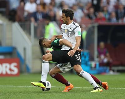 Mats Hummels (front). (Xinhua/Xu Zijian/IANS)
