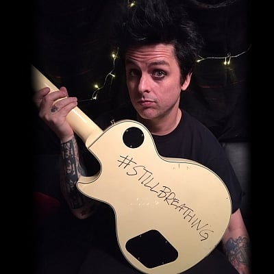 Billie Joe Armstrong. (Photo: Twitter/@billiejoe)