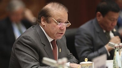 Nawaz Sharif. (Xinhua/Lan Hongguang/IANS)