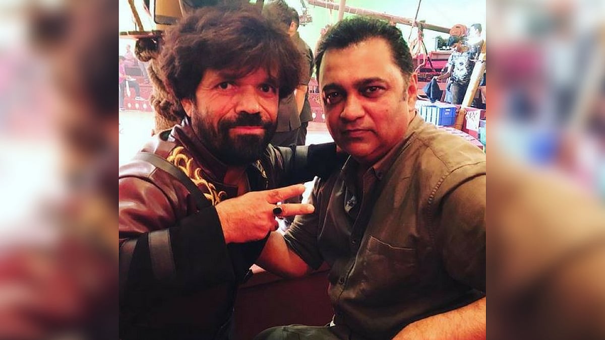 Peter Dinklage’s look-alike on the sets of <i>Bharat</i>.