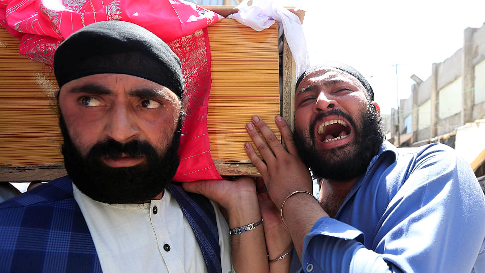 Many among Afghanistan’s dwindling Sikh minority are considering leaving for India, after a suicide bombing in the eastern city of Jalalabad on Sunday, 1July.
