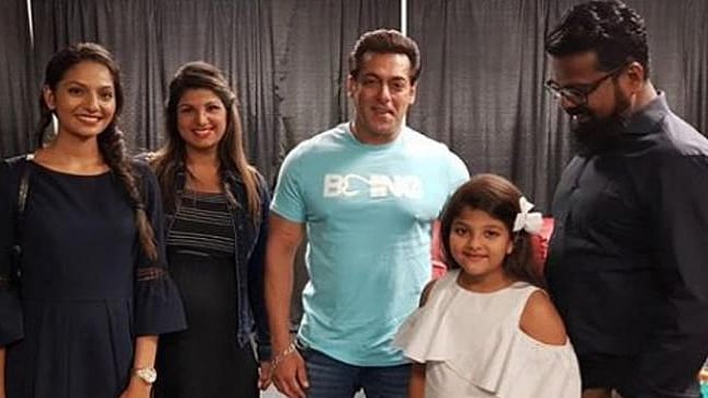 Rambha met Salman Khan after many years.&nbsp;