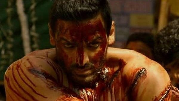John Abraham in a still from <i>Satyameva Jayate</i>.