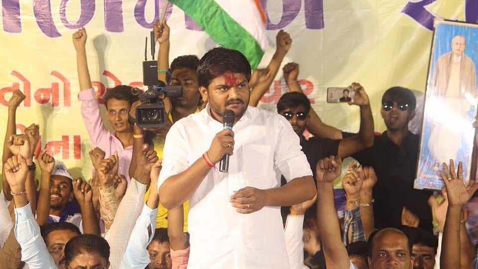 Patidar agitation leader Hardik Patel. 