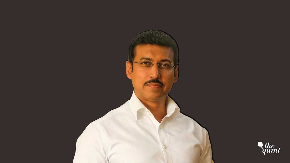 Image of Union Minister Rajyavardhan Singh Rathore used for representational purposes.