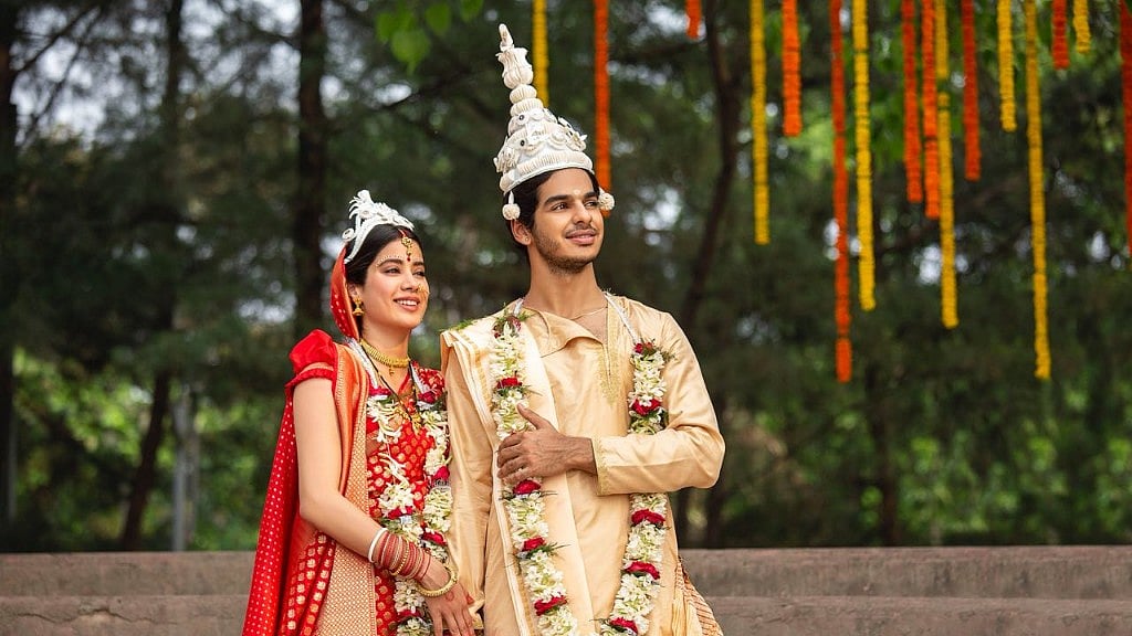 Ishaan Khatter and Janhvi Kapoor star in <i>Dhadak.</i>