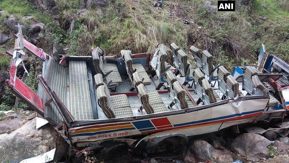 At least 48 people were killed after a bus fell down a gorge in Uttarakhand on 1 July. 