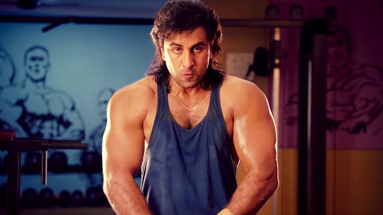 Ranbir Kapoor in <i>Sanju</i>.