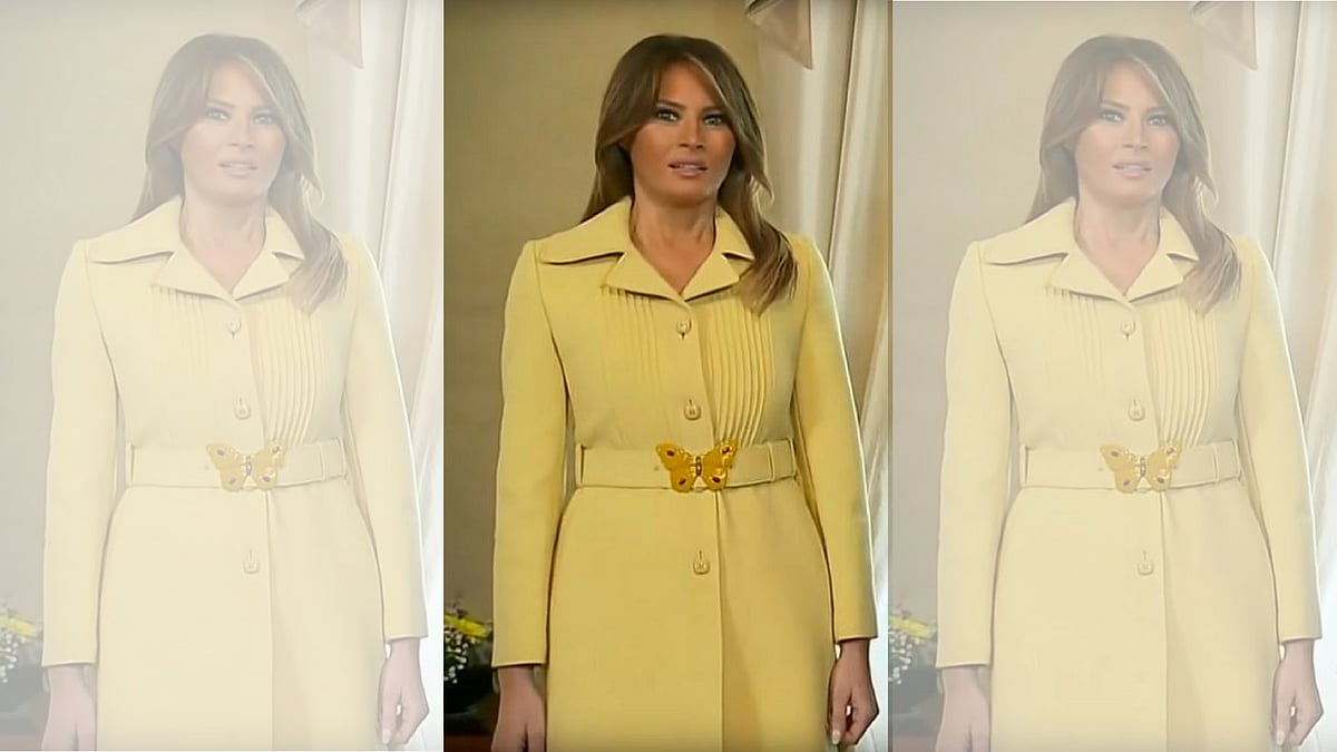 US First Lady Melania Trump met Russian President Vladimir Putin in Helsinki, Finland.