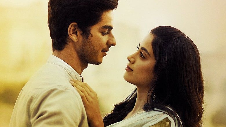 Ishaan Khatter and Janhvi Kapoor in <i>Dhadak.</i>