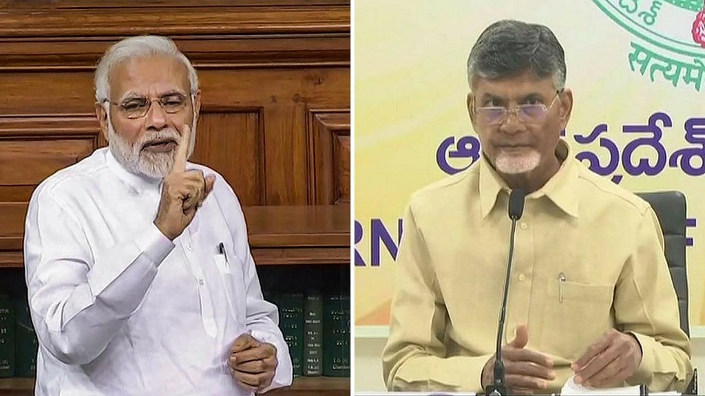 PM Narendra Modi and AP CM Chandrababu Naidu