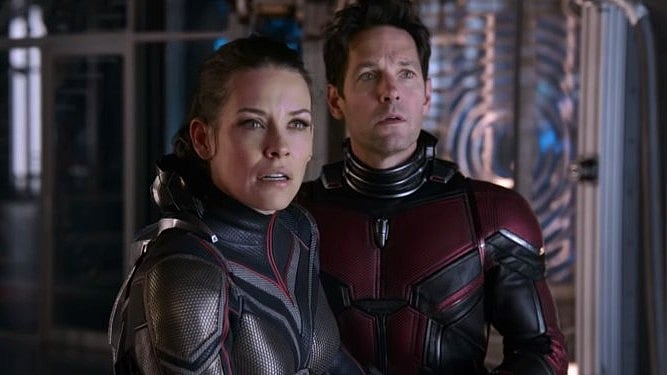 A still from <i>Ant-man and the Wasp.</i>