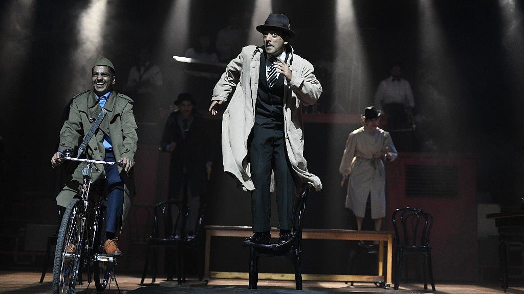 A still from Atul Kumar’s <i>Detective Nau-Do-Gyarah</i>.