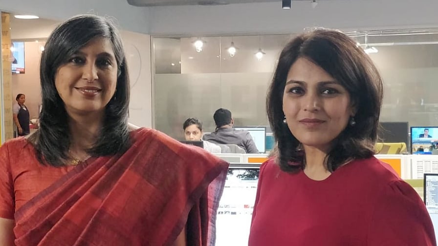 Monika Halan, the author of “Let’s talk money” with BloombergQuint’s Managing Editor Menaka Doshi.