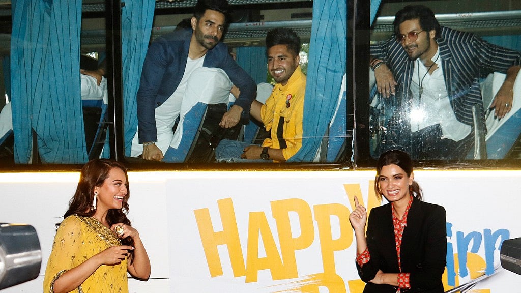 Trailer launch of <i>Happy Phirr Bhag Jayegi</i>.