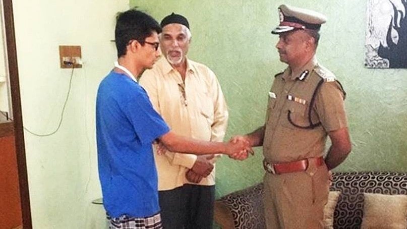 The Commissioner of Police, Chennai, met Sait and told him that the accused inspector has been suspended from duty.
