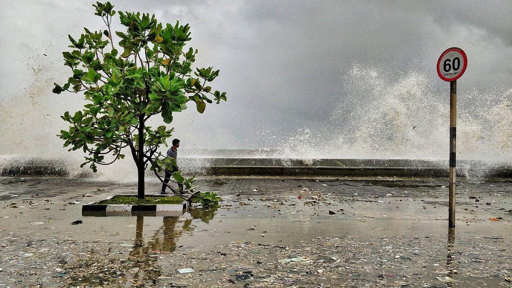 Waste worth 12,000 tonnes was washed up onto Mumbai’s marine drive, following a high tide last week. 