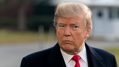 US President Donald Trump. 