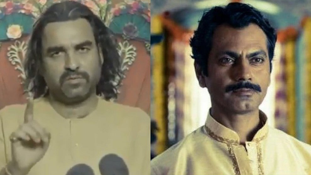 The character of Guruji (L) to become as big as Gaitonde (R) in <i>Sacred Games </i>season 2.