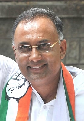 Bengaluru: Newly appointed Karnataka Congress chief Dinesh Gundu Rao. (File Photo: IANS)
