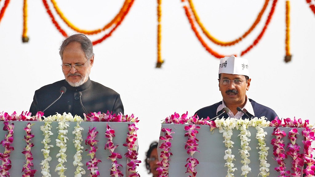 Lieutenant Governor Anil Baijal and Delhi Chief Minister Arvind Kejriwal.
