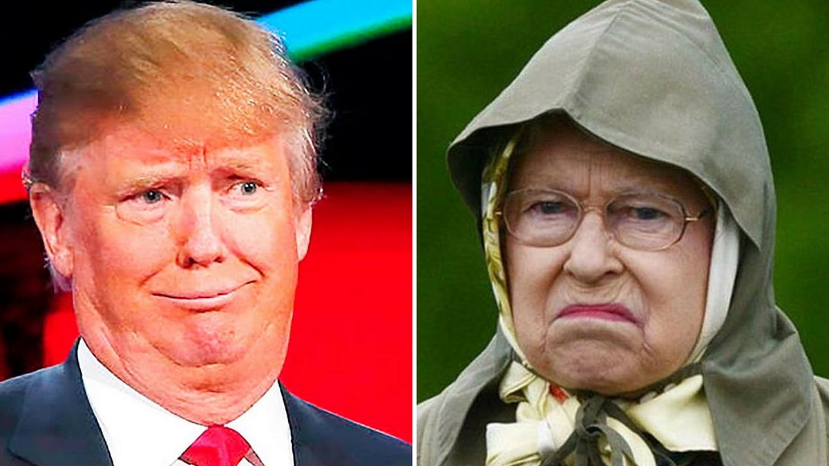 US President Donald Trump and his wife Melania are not expected to make waves during their meeting with Queen Elizabeth II.