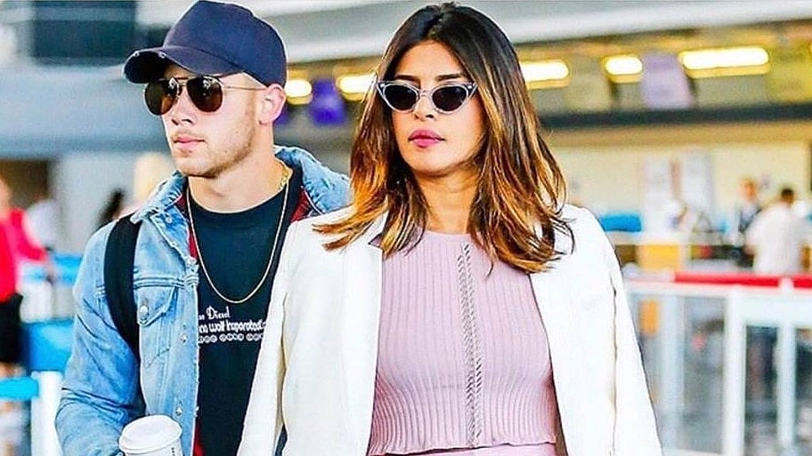 Actor turned Producer Priyanka Chopra with Singer Nick Jonas. 