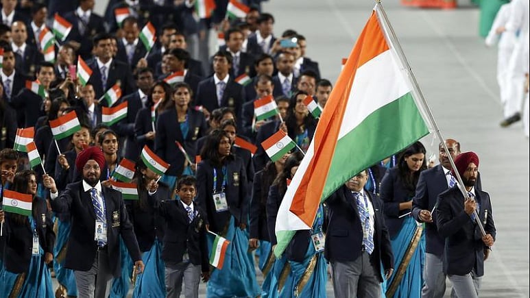 Hockey captain Sardar Singh was India’s flag-bearer at the 2014 Asian Games