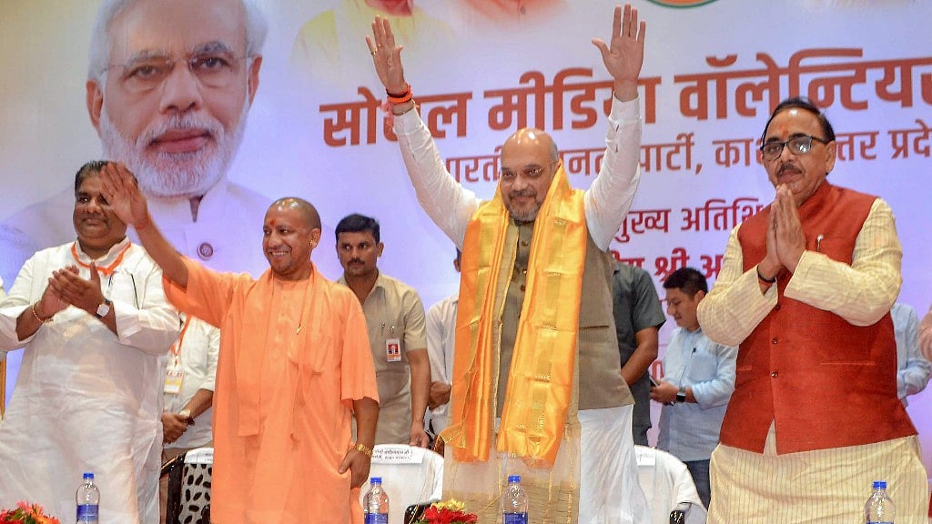 Spread Like Fire Before 2019: Amit Shah Tells ‘BJP Cyber Warriors’.