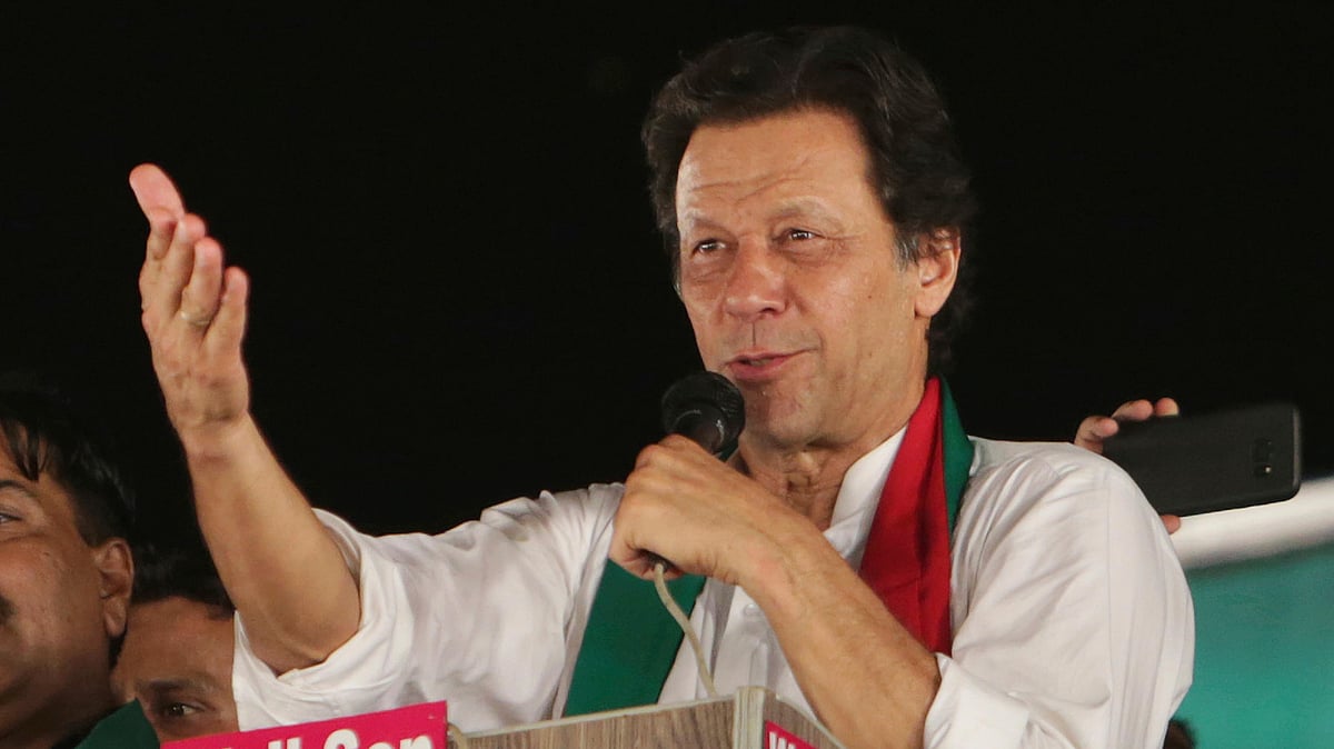 Pakistan Prime Minister Imran Khan.