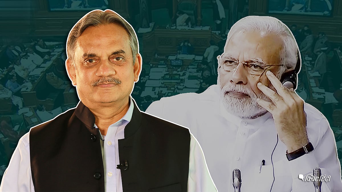 The prime minister’s speech indicates that the BJP may fall short of the 272 mark.