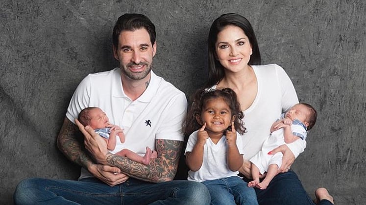 Sunny Leone posts a message for daughter, Nisha. 