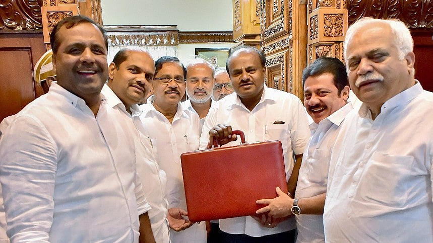 Karnataka CM HD Kumaraswamy presented Karnataka’s budget. 