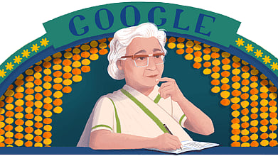 Google Doodle pays tribute to Urdu feminist writer, Ismat Chughtai.