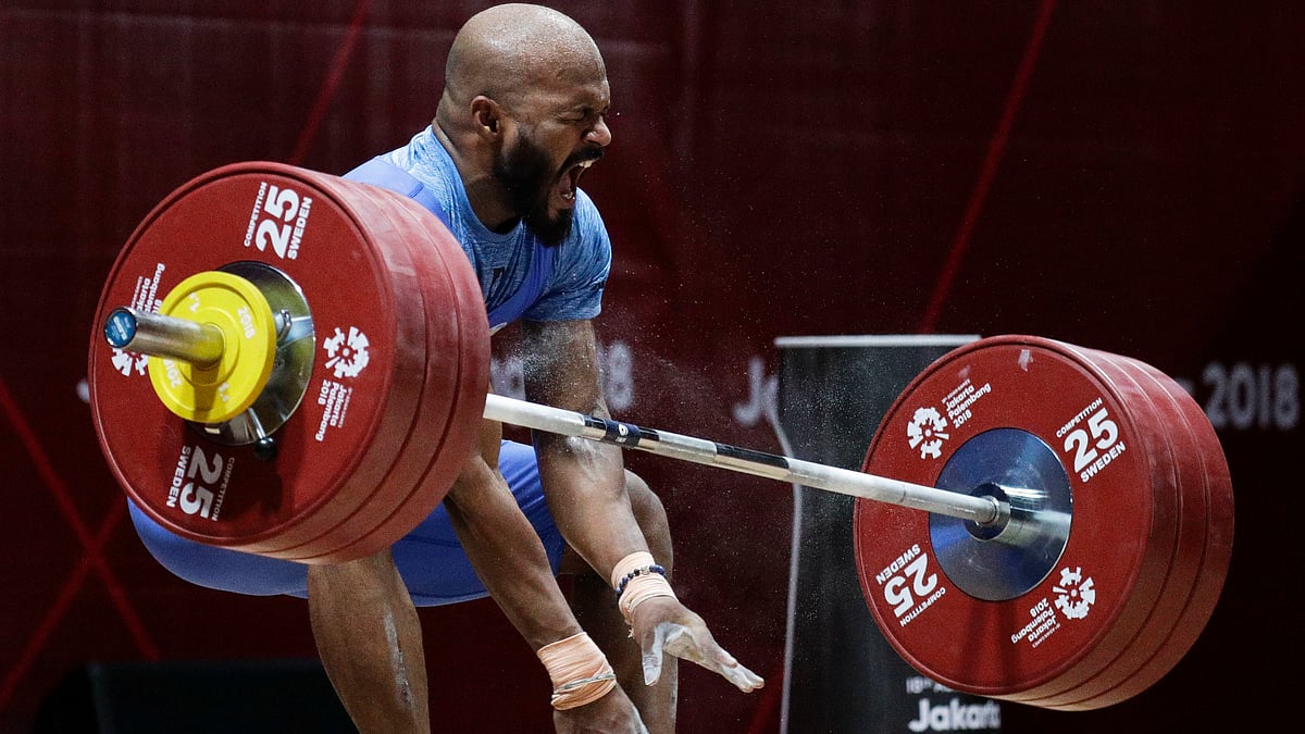 Sathish injured his thigh during a failed attempt of 178 kg in clean and jerk.&nbsp;
