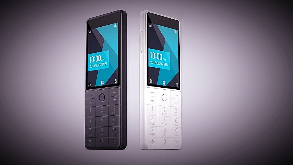 The Qin AI 4G-enabled feature phone from Xiaomi. 