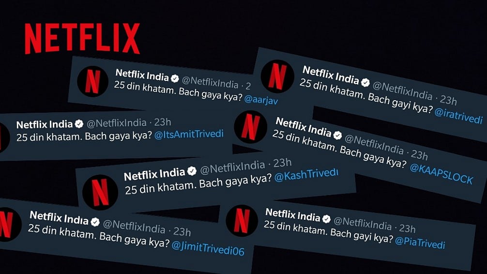 Netflix India trolls Trivedis to promote Sacred Games. 